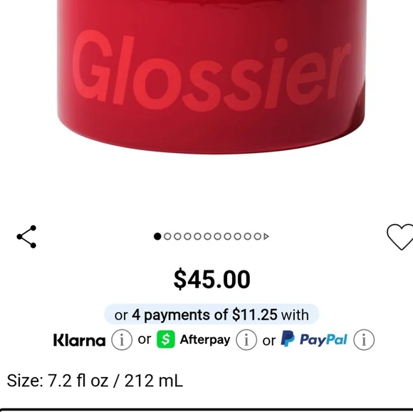 NIB GLOSSIER CREME DE YOU DRY TOUCH BODY BUTTER - Picture 3 of 16